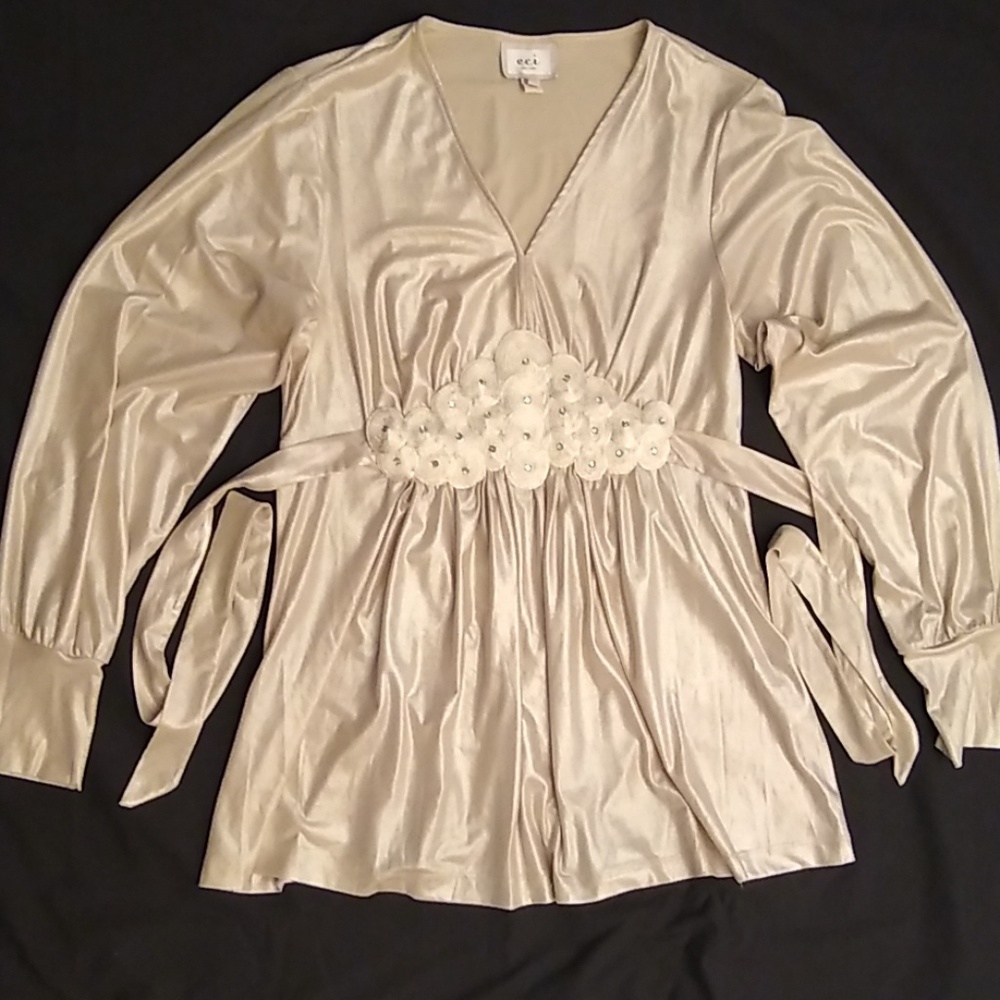 Eci ladies long sleeve blouse